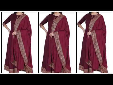 Embroidered Georgette Kurtas For Women at Best Price From Soch - Wine  Georgette Sleeveless Kurta With Embroidered Designs